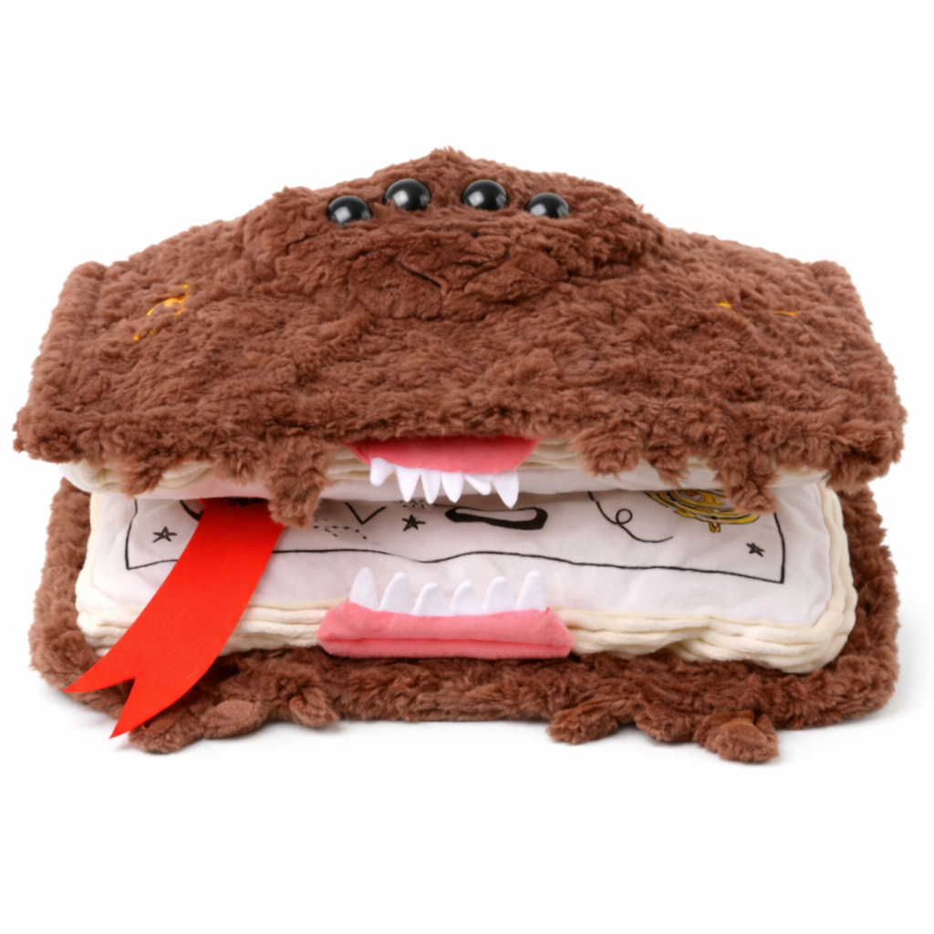 Cojín libro mágico